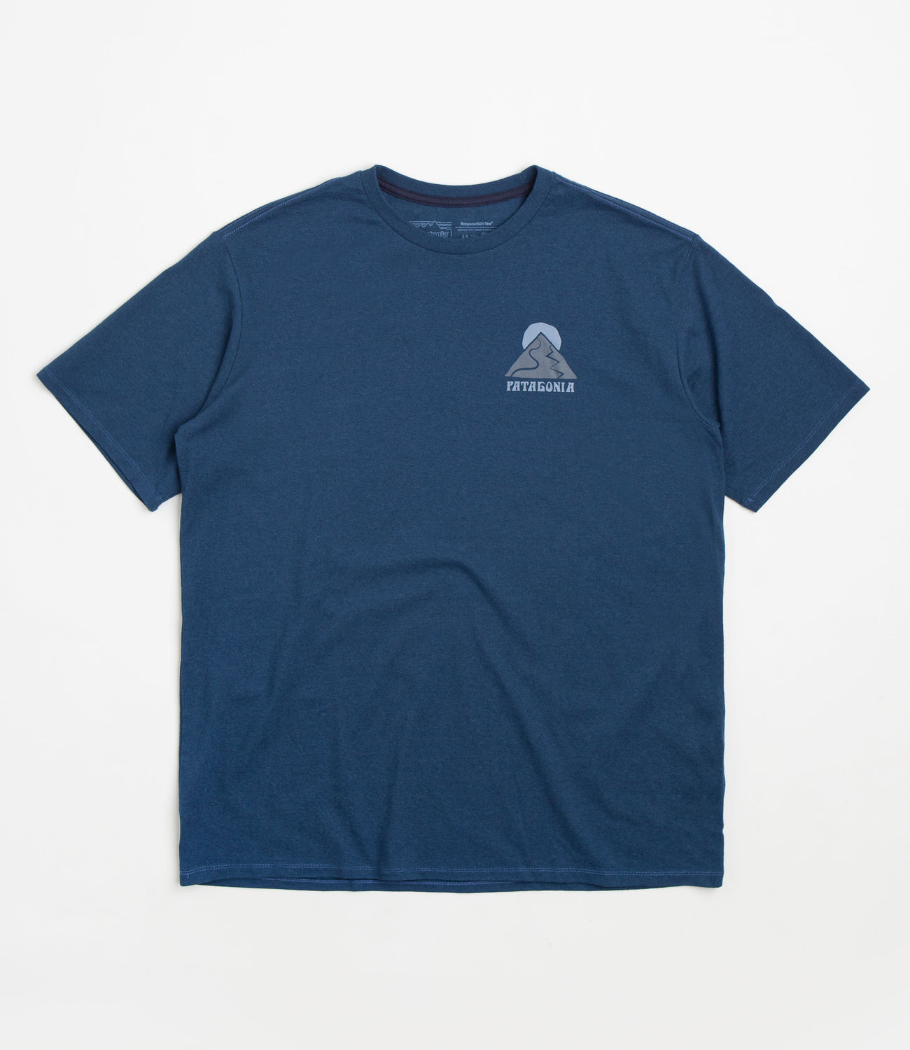 Navy patagonia t shirt discount