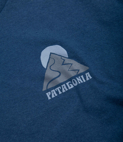 Patagonia Slow Going Responsibili-Tee T-Shirt - Wavy Blue