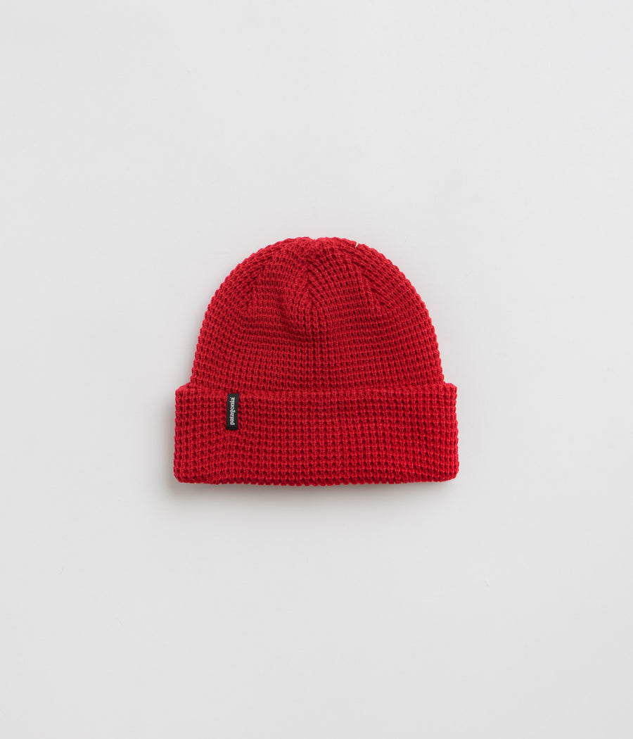 Patagonia Snowdrifter Beanie in Touring Red