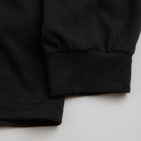 Patagonia Snowstitcher Pocket Responsibili-Tee Long Sleeve T-Shirt in Ink Black thumbnail