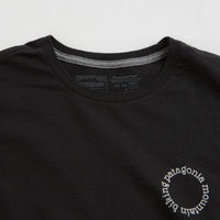 Patagonia Spoke Stencil Responsibili-Tee T-Shirt - Ink Black thumbnail