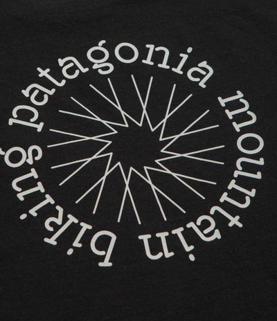 Patagonia Spoke Stencil Responsibili-Tee T-Shirt - Ink Black