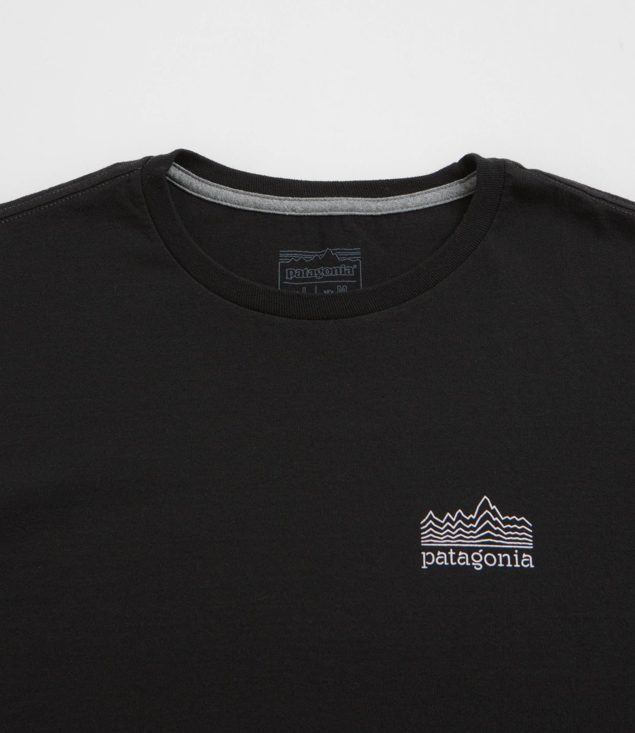 Patagonia men's black t shirt outlet