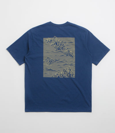 Patagonia Strataspire Responsibili-Tee T-Shirt - Clement Blue
