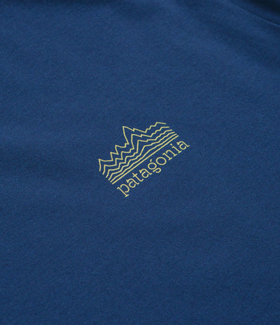 Patagonia Strataspire Responsibili-Tee T-Shirt - Clement Blue