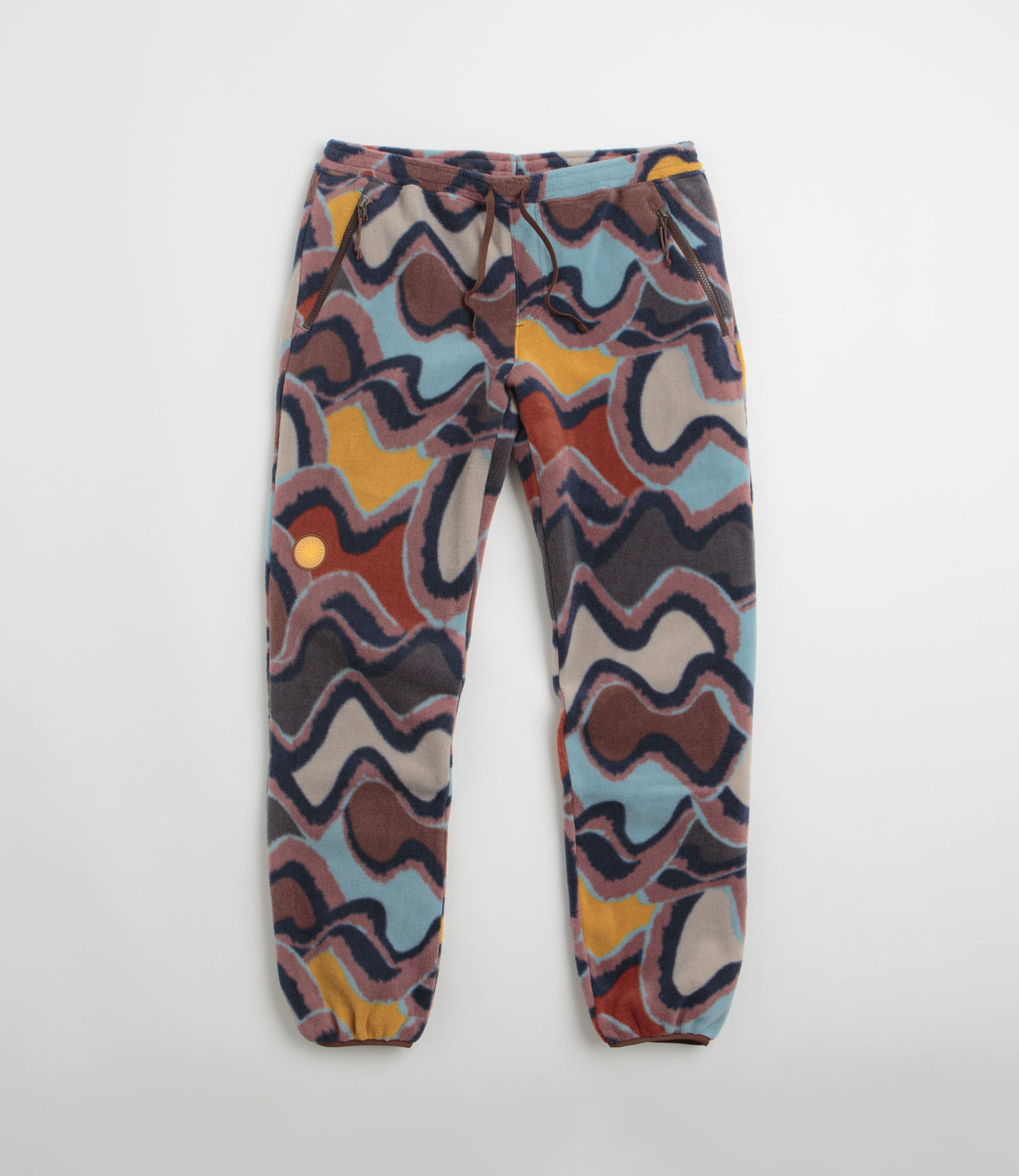 Patagonia Synchilla Pants Currents Dulse Mauve Flatspot