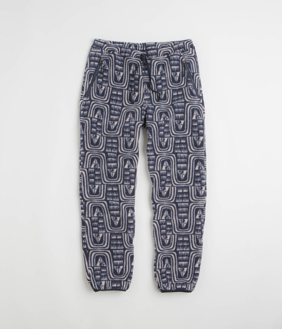 Patagonia Synchilla Pants in Flow: Sunken Blue