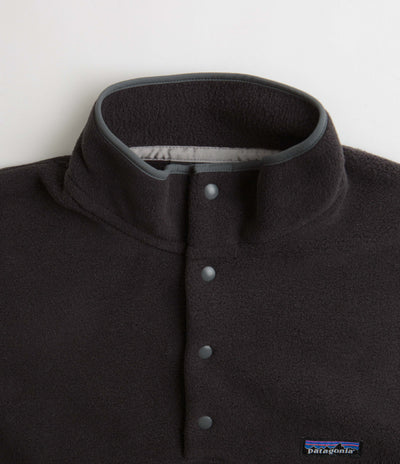 Patagonia Synchilla Snap-T Pullover Fleece - Black / Forge Grey