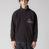 Patagonia Synchilla Snap-T Pullover Fleece - Black / Forge Grey thumbnail