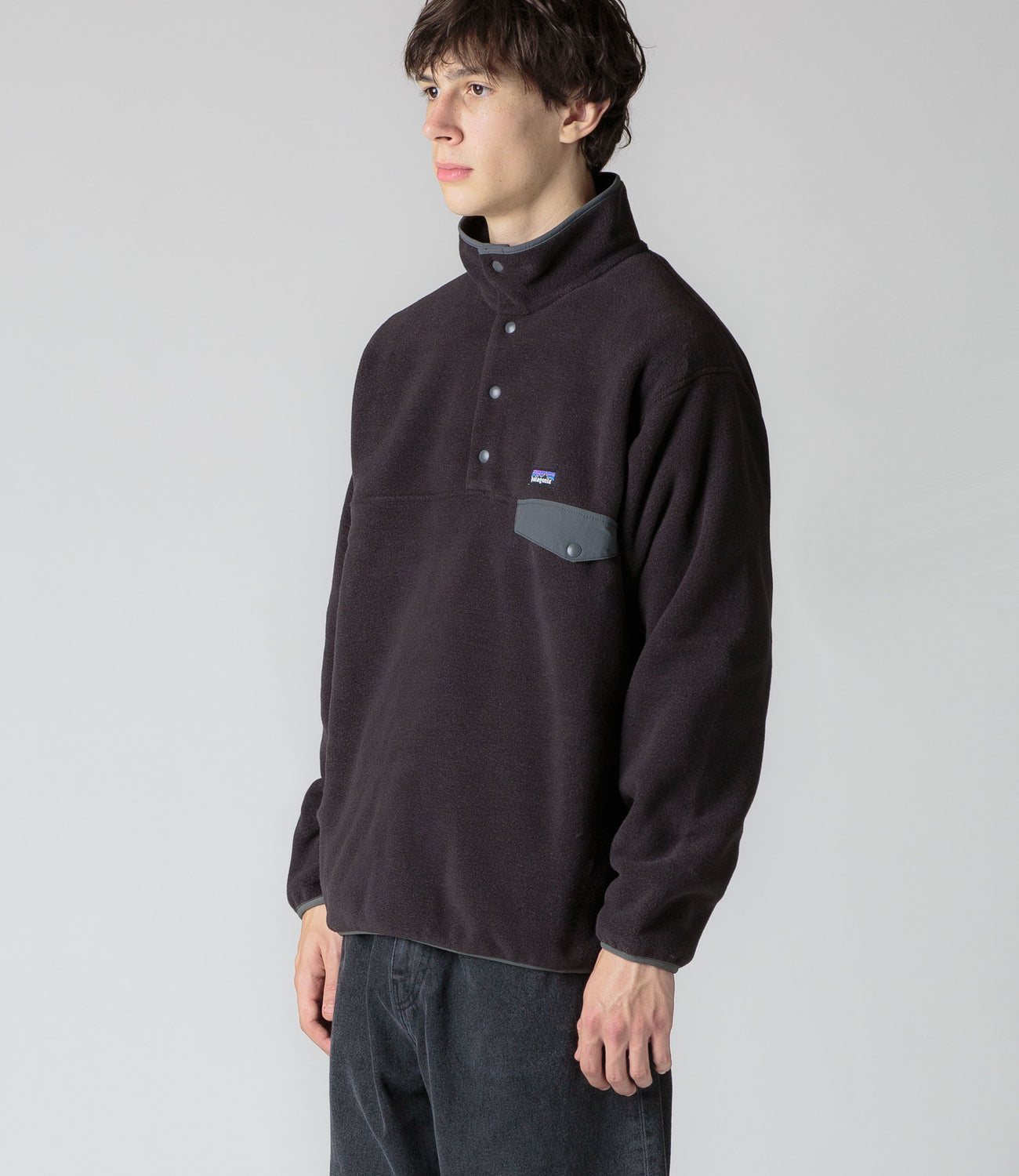 Patagonia synchilla fleece grey best sale
