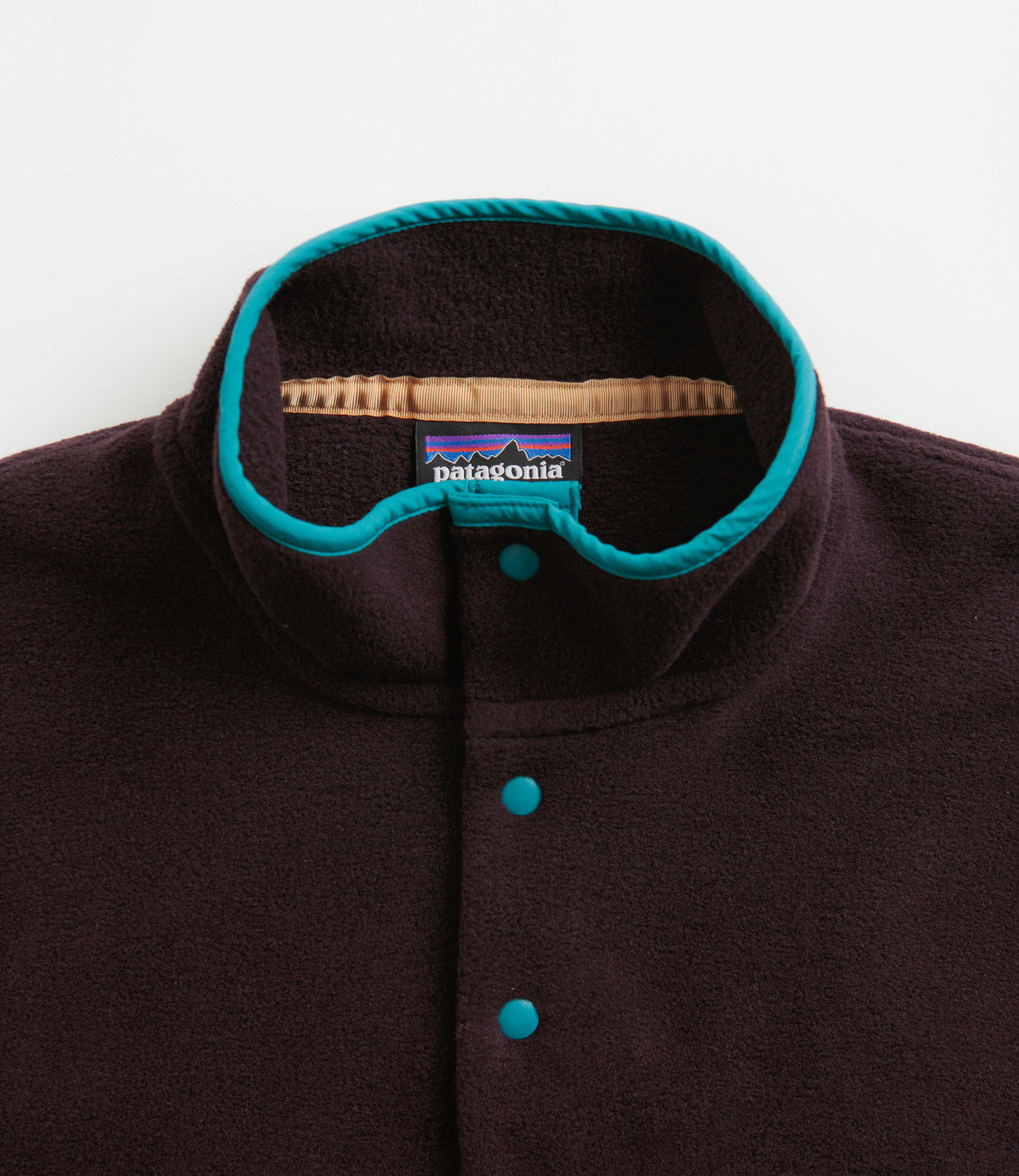 Patagonia Synchilla Snap T Pullover Fleece Obsidian Plum Flatspot