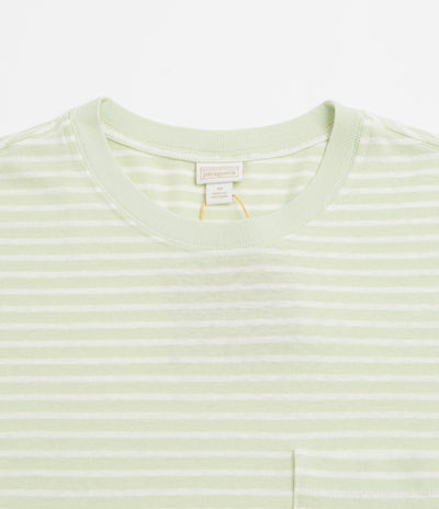 Patagonia Trail Harbor Pocket T-Shirt - Steps: Lichen Green