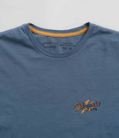 Patagonia Trail Hound Organic T-Shirt in Utility Blue