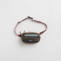 Patagonia Ultralight Black Hole Mini Hip Pack - Patchwork: Pine Needle Green thumbnail