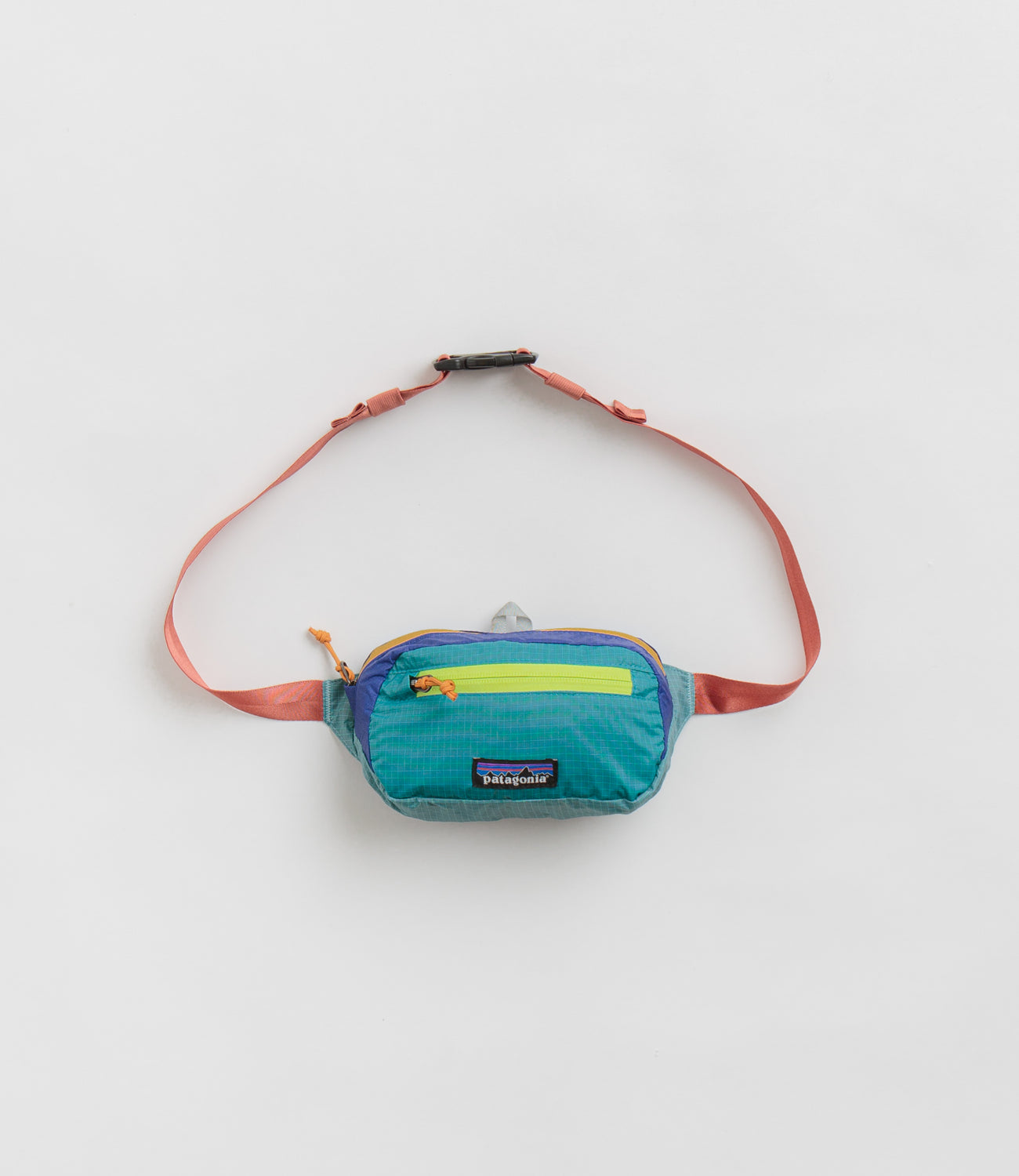 Patagonia Ultralight Black Hole Mini Hip Pack - Patchwork: Subtidal Bl