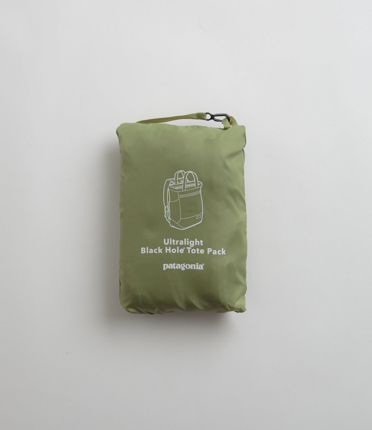 Patagonia Ultralight Black Hole Tote Pack Buckhorn Green Flatspot