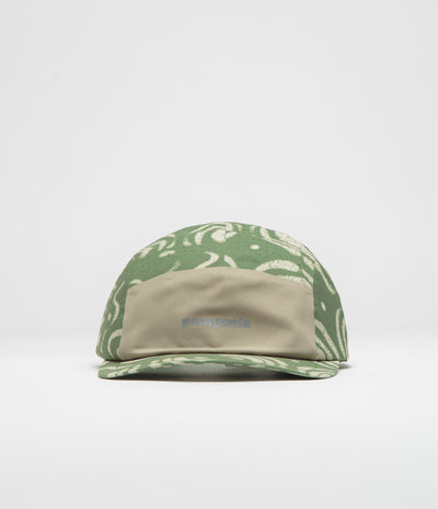 Patagonia Ultralight Ridge Cap in Sand Waves: Caper Green