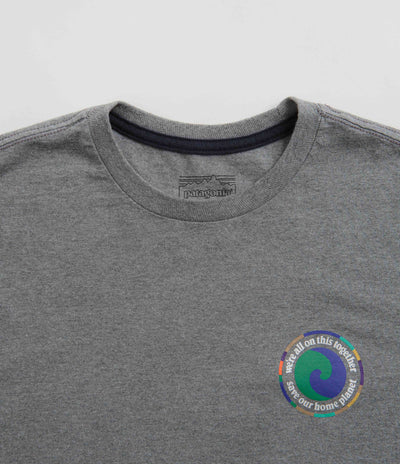 Patagonia Unity Fitz Responsibili-Tee T-Shirt in Gravel Heather