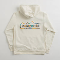 Patagonia Unity Fitz Uprisal Hoodie in Birch White thumbnail