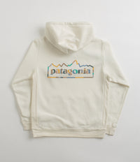 Patagonia Unity Fitz Uprisal Hoodie in Birch White