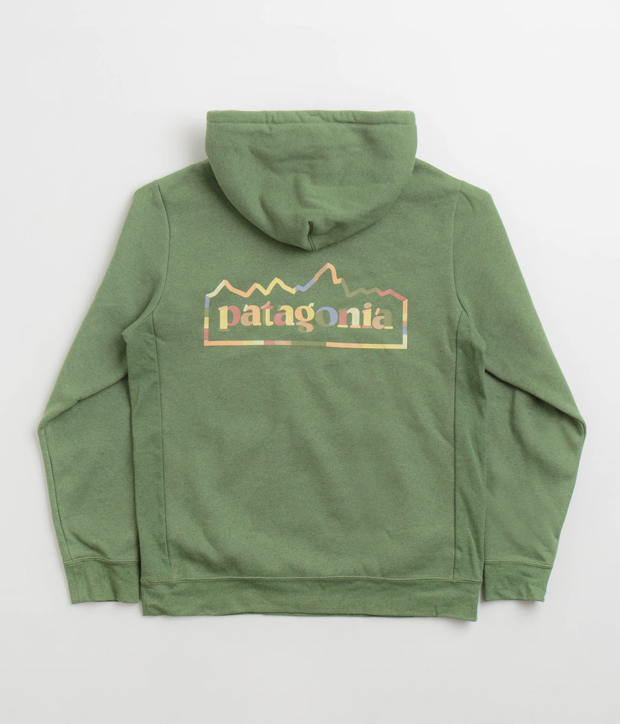Patagonia Unity Fitz Uprisal Hoodie in Terrain Green