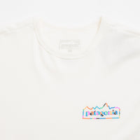 Patagonia Unity Fitz Wildrise Crewneck Sweatshirt in Birch White thumbnail