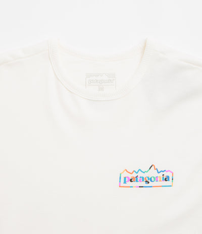 Patagonia Unity Fitz Wildrise Crewneck Sweatshirt in Birch White