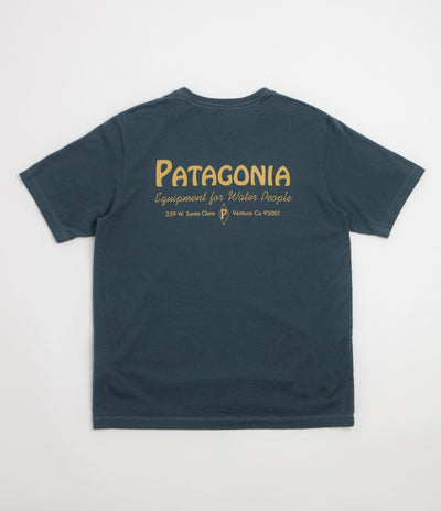 Patagonia Water People Banner T-Shirt - Summit Blue