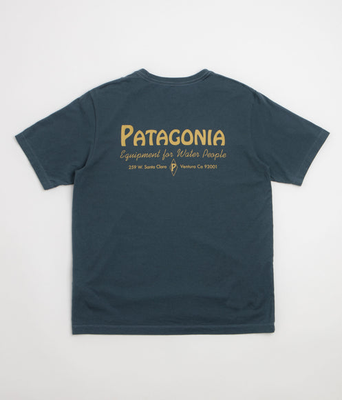 Patagonia Water People Banner T-Shirt - Summit Blue
