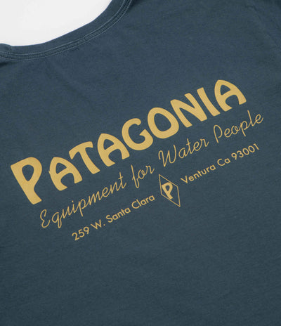 Patagonia Water People Banner T-Shirt - Summit Blue