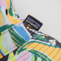 Patagonia Wavefarer Bucket Hat in Island Seeds: Milkweed Mauve thumbnail