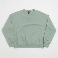 Patagonia Womens 95 Oval Logo Daily Crewneck Sweatshirt - Cover Green thumbnail
