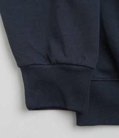 Patagonia Womens 95 Oval Logo Daily Hoodie - Smolder Blue: Moon Tripper