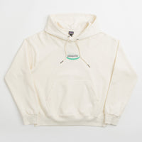 Patagonia Womens 95 Oval Logo Daily Hoodie in Wool White thumbnail