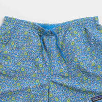 Patagonia Womens Baggies 5" Shorts in Floral Fun: Vessel Blue thumbnail
