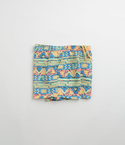 Patagonia Womens Baggies 5" Shorts in High Hopes Geo: Salamander Green