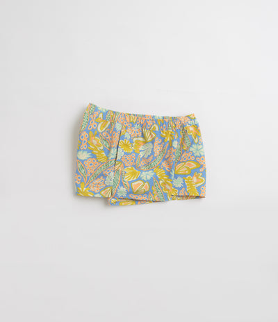 Patagonia Womens Barely Baggies 2.5" Shorts - Flourish: Abundant Blue