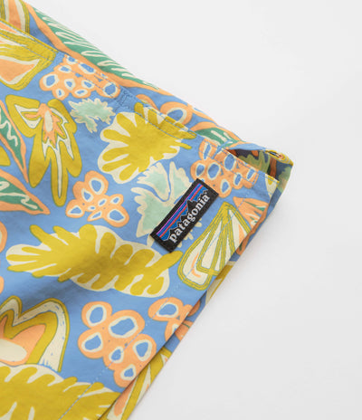 Patagonia Womens Barely Baggies 2.5" Shorts - Flourish: Abundant Blue