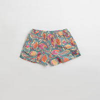 Patagonia Womens Barely Baggies 2.5" Shorts - Wrasse: Wetland Blue thumbnail