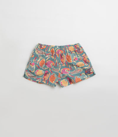 Patagonia Womens Barely Baggies 2.5" Shorts - Wrasse: Wetland Blue