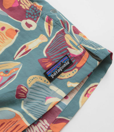 Patagonia Womens Barely Baggies 2.5" Shorts - Wrasse: Wetland Blue