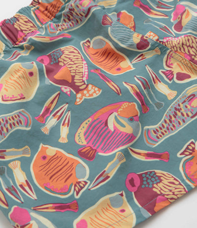 Patagonia Womens Barely Baggies 2.5" Shorts - Wrasse: Wetland Blue