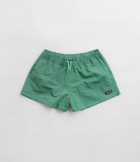 Patagonia Womens Barely Baggies 2.5" Shorts in Heartleaf Green