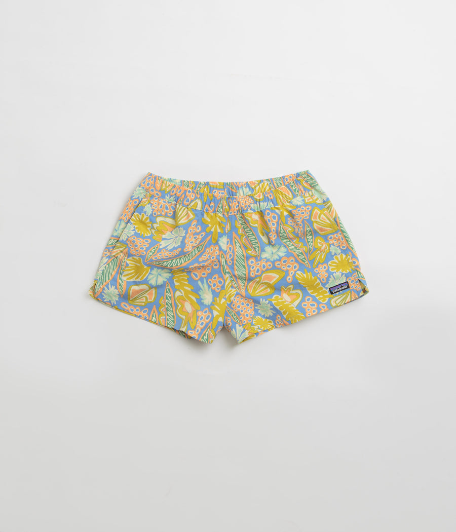 Patagonia Womens Barely Baggies 2.5" Shorts in Wrasse: Wetland Blue