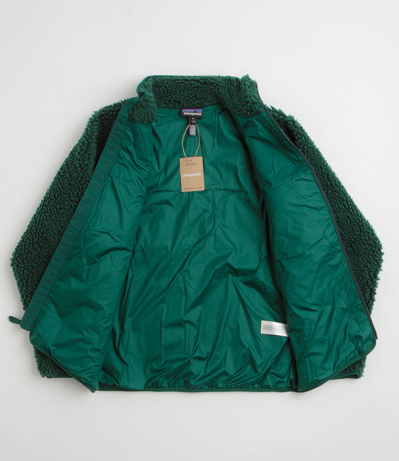 Patagonia Womens Classic Retro-X Jacket - Cascade Green | flatspot