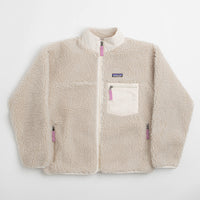 Patagonia Womens Classic Retro-X Jacket - Natural / Light Violet thumbnail