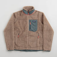 Patagonia Womens Classic Retro-X Jacket - Pampas Tan / Nouveau Green thumbnail