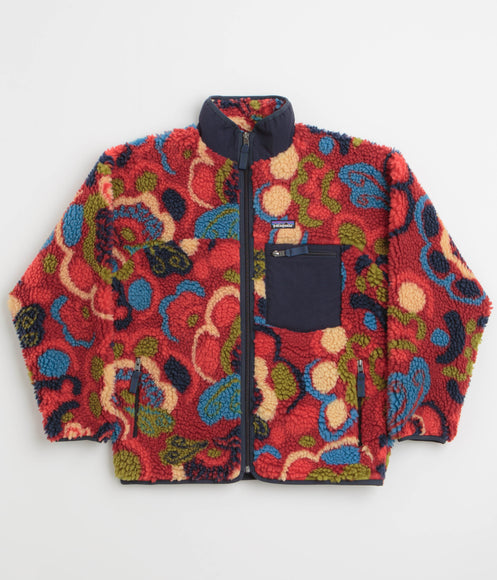 Patagonia Womens Classic Retro-X Jacket - River River: Amanita Red