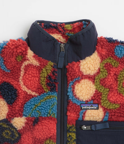 Patagonia Womens Classic Retro-X Jacket - River River: Amanita Red