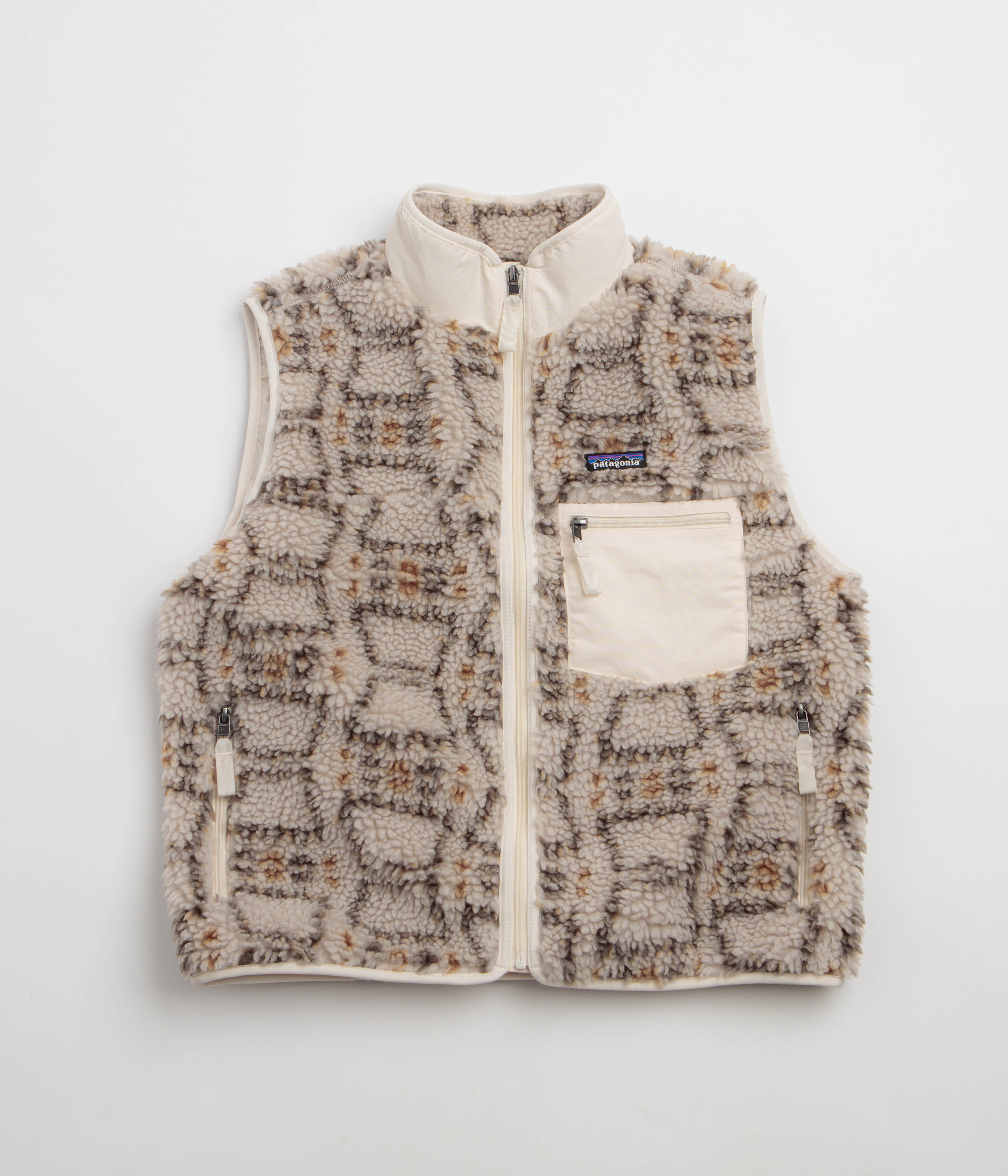 Patagonia Womens Classic Retro-X Vest - Snowshoe Hare: Natural